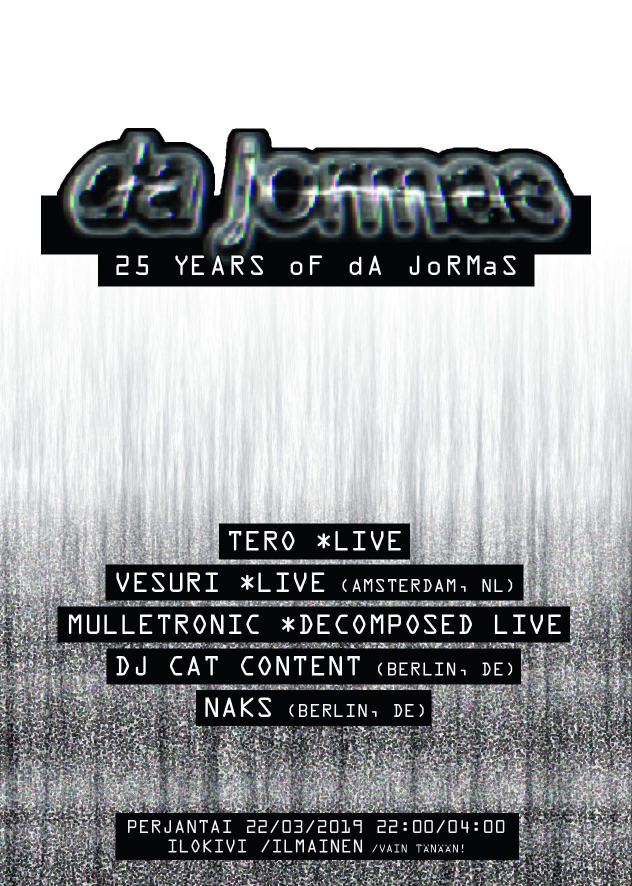 dA JoRMaS 25 years party in Jyväskylä, Finland